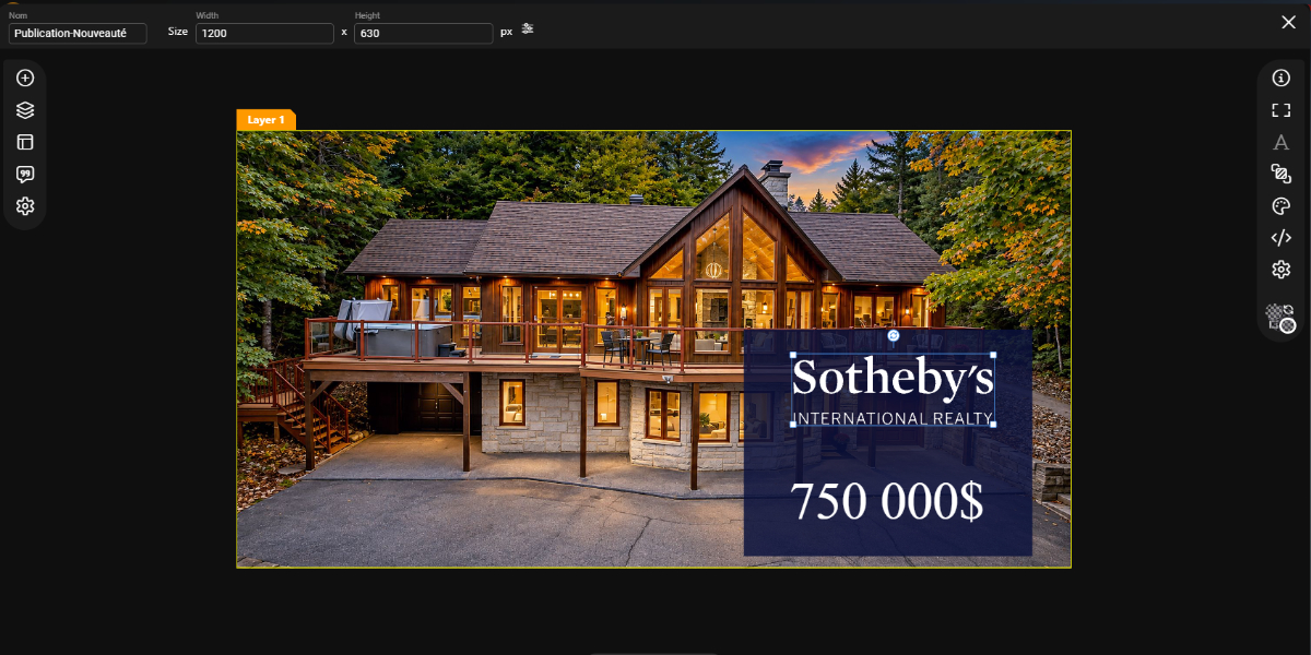 Yoamo post customization tool